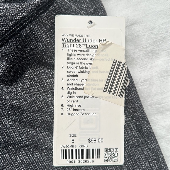 Lululemon Wunder Under leggings - Picture 4 of 4